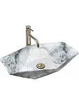 Умывальник накладной Rea Vegas Granit Shiny 57x37 гранит