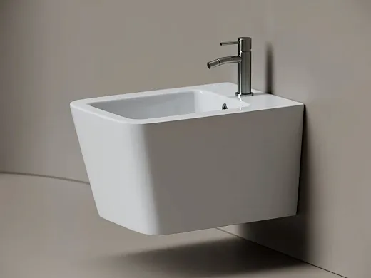 Биде Ceramicanova Miro CN11004, подвесное, белый