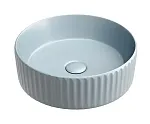 Умывальник Ceramicanova Element CN6057MHL 36см сантехфарфор серо-голубой, CN6057MHL