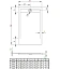 Поддон для душа Radaway Teos HTF10090-74 F, 100 x 90 см, прямоугольный
