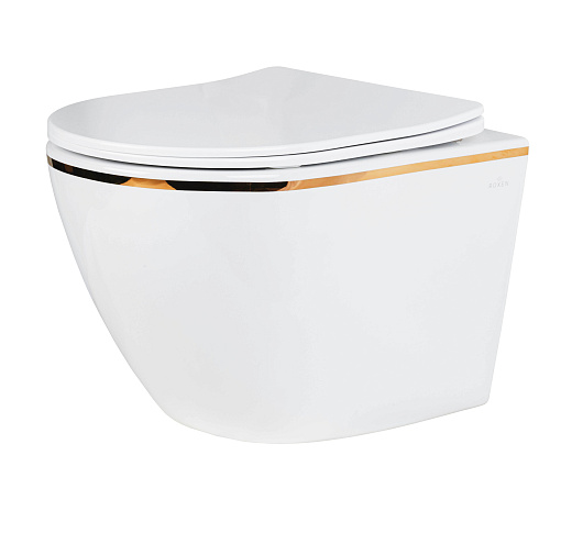 Комплект инсталляции с унитазом 6 в 1 Roxen StounFix Dual Fresh 968460 (состоит из: 710200, Steel 420280GB, 530110-01G)