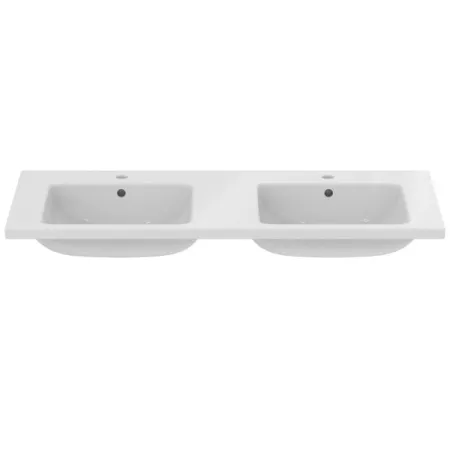 Умывальник Ideal Standard i.life B 120x51см двойной с отверстием подсмеситель, T460201