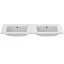 Умывальник Ideal Standard i.life B 120x51см двойной с отверстием подсмеситель, T460201
