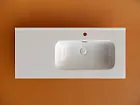 Раковина накладная мебельная CeramicaNova Element, прямоугольная, 1010x465x180 мм, чаша справа, белый глянцевый, CN7003R
