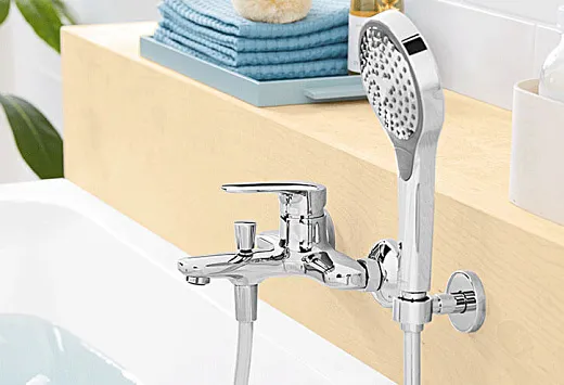 Смеситель для ванны Villeroy&Boch O.novo Start, однорычажный, TVT10550111061