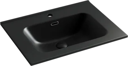 Умывальник Ceramicanova Element CN7001MB 61х46.5х12.5см прямоугольный с переливом, CN7001MB