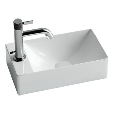 Умывальник Ceramicanova CN5008 37.5х21.5х10см подвесной прямоугольный без перелива, CN5008