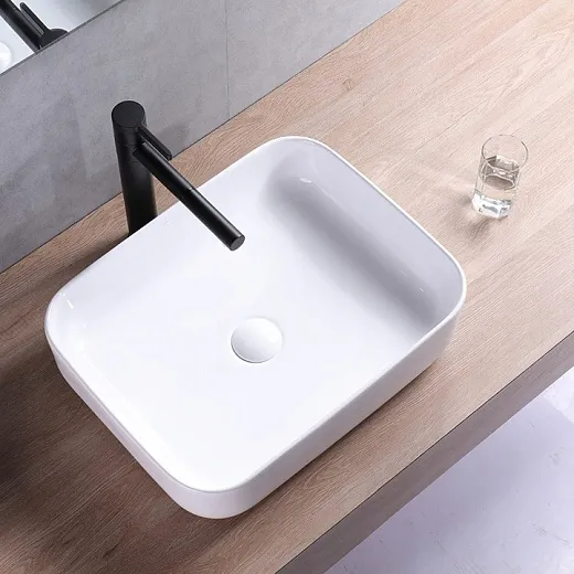 Умывальник Rea Demi Slim 50,8x38,7 белый