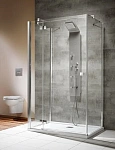 Душевой уголок Radaway Almatea KDJ+S/2L 80*100L*80, 80 х 100 х 195 см, стекло прозрачное, профиль хром, дверь слева, 31552-01-01L2 Душевой уголок Radaway Almatea KDJ+S/2L 80*100L*80, 80 х 100 х 195 см, стекло прозрачное, профиль хром, дверь слева, 31552-01-01L2