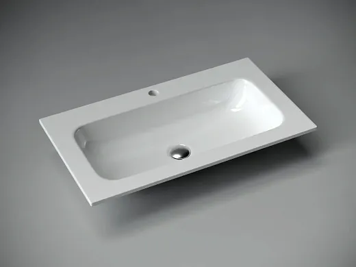 Умывальник Ceramicanova Grace CN7012 встраиваемый 81х45.7см белый, CN7012 сантехфарфор