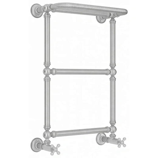 Полотенцесушитель водяной Сунержа Ренессанс 1386 071-0281-6640, 660x400, с полкой, цвет сатин