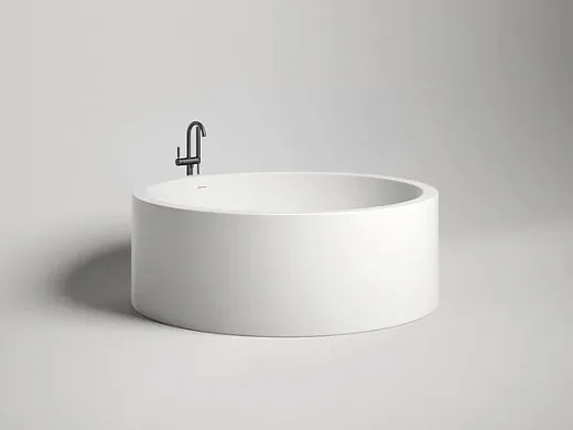 Ванна Salini Isola 101111GF, 200 х 200 см, из искусственного камня S-Sense, цвет белый, покраска по RAL полностью