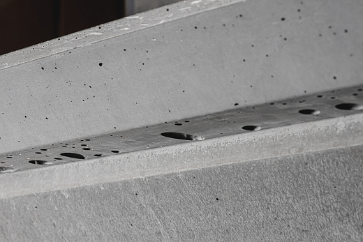 Раковина из бетона Jorno Incline 80