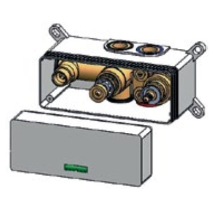 Монтажная часть смесителя Bruma INT6302NO Монтажная часть смесителя Bruma INT6302NO