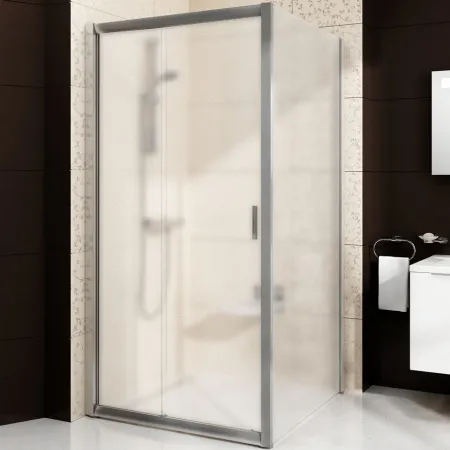Душевой уголок Blix BLDP2+BLPS 120x90 (сатин/grape)