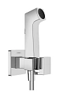 Гигиенический душ hansgrohe Bidette 1jet E со шлангом и держателем 29233000 хром Гигиенический душ hansgrohe Bidette 1jet E со шлангом и держателем 29233000 хром