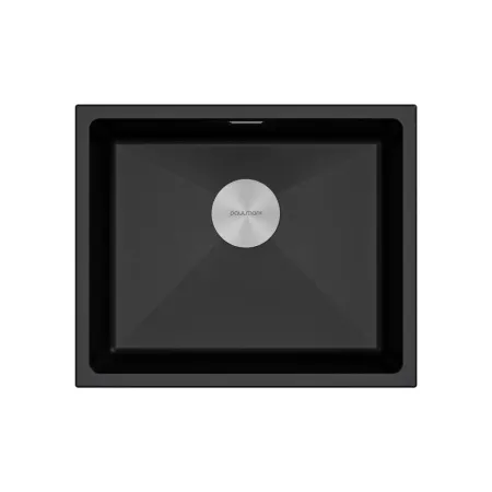 Кухонная мойка PAULMARK LUMI 55UNI LU55-BL (черный)