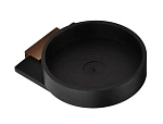 Мыльница Bemeta Galla 108108020 8.7 x 10.5 x 3.2 см отдельностоящая, черный матовый, розовое золото Мыльница Bemeta Galla 108108020 8.7 x 10.5 x 3.2 см отдельностоящая, черный матовый, розовое золото