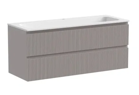 Тумба под раковину Sancos Snob T 120 см подвесная, Doha Soft, SNT120SM