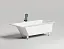 Ванна Salini Cascata Kit 104523MF, 180 х 80 см, из искусственного камня S-Stone, цвет белый матовый, покраска по RAL полностью