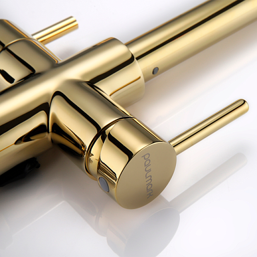 Смеситель PAULMARK LANGE La214212-G (золото)