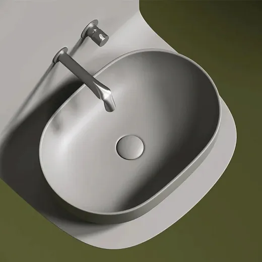 Умывальник Ceramicanova Element 60х41.5х13.5см антрацит матовый, CN6047MH