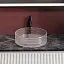 Раковина Ceramicanova Cristal CN6061, 36 см, стекло, цвет розовый