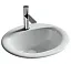 Умывальник Ceramicanova Sun CN6080 51.5см сантехфарфор белый, CN6080