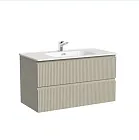 Тумба под раковину Sancos Snob R SNR90CE, 90 см подвесная, Beige Soft