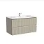 Тумба под раковину Sancos Snob R SNR90CE, 90 см подвесная, Beige Soft
