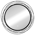 Зеркало Continent Mirel Led D 750 ЗЛП4695 с сенсорным выключателем