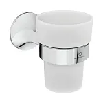 Стакан с держателем, матовое стекло Ideal Standard La Dolce Vita T5506AA