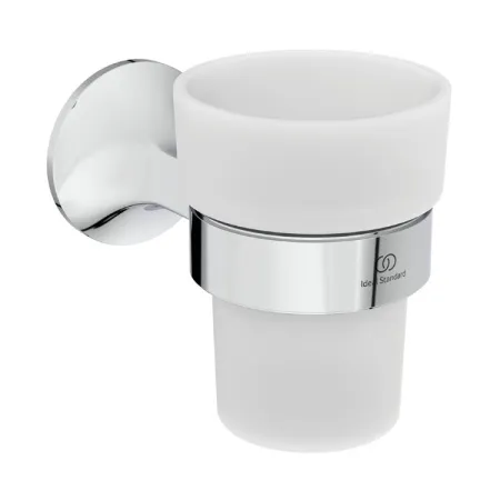 Стакан с держателем, матовое стекло Ideal Standard La Dolce Vita T5506AA