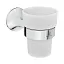 Стакан с держателем, матовое стекло Ideal Standard La Dolce Vita T5506AA