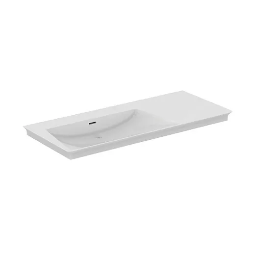 Умывальник асимметричный левая версия Ideal Standard La Dolce Vita 126см с отверстием, E263201