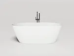 Ванна Salini Sofia Light 103611GF, 164 х 76 см, из искусственного камня S-Sense, цвет белый, покраска по RAL полностью