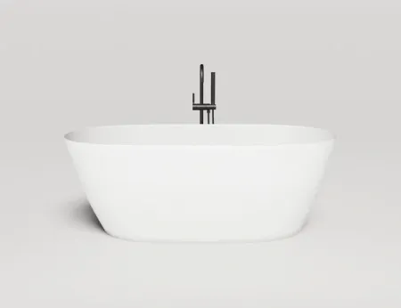 Ванна Salini Sofia Light 103611GF, 164 х 76 см, из искусственного камня S-Sense, цвет белый, покраска по RAL полностью