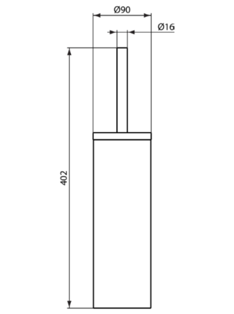 Ершик Ideal Standard IOM напольный Ершик Ideal Standard IOM напольный