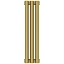 Радиатор отопления Сунержа Эстет-0, 3 секции, боковое подключение, цвет матовое золото, 032-0331-5003