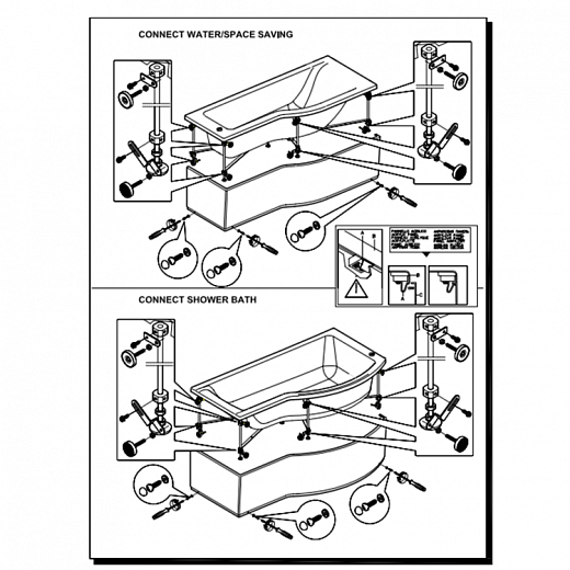 Панель для ванны Ideal Standard Connect 70 см E024101