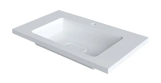 Умывальник накладной Madera Modul 80 без отверстия под смеситель