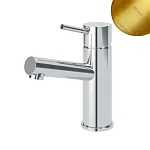 Смеситель для раковины Bruma Lusitano, золото матовое, 1070000SR