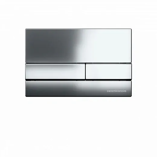 Инсталляция для унитаза Ceramicanova Envision CN1002CH/Flat, с кнопкой и креплениями, цвет хром
