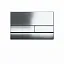 Инсталляция для унитаза Ceramicanova Envision CN1002CH/Flat, с кнопкой и креплениями, цвет хром