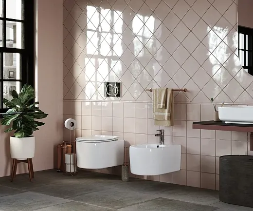 Биде Ceramicanova Moments CN3004 37 x 49 x 30 см подвесное, сантехфарфор