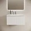 Тумба под раковину Sancos Code CD80W, 80 см, подвесная, белая