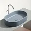 Умывальник Ceramicanova Element CN6048MHL 60см сантехфарфор серо-голубой, CN6048MHL