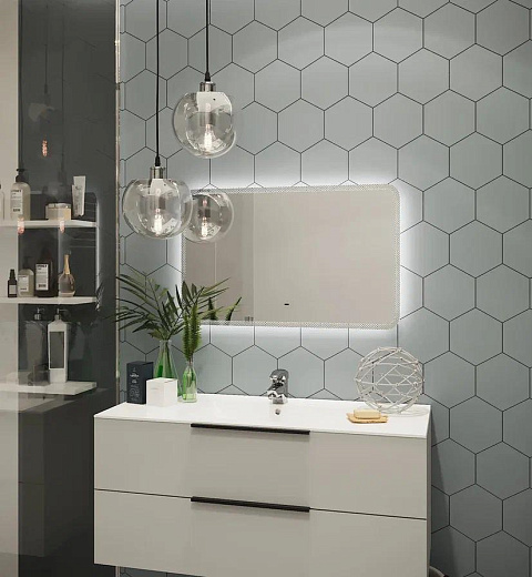 Зеркало DUX Isten LED 70x50