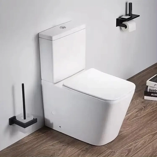 Унитаз-компакт Cerutti Spa Maiella CT10314 64x37 сиденье Duroplast, микролифт, белый