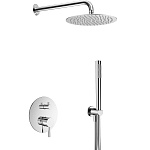 Душевая система скрытого монтажа AQUAme Siena Slim (AQM8404CR), на 2 режима, с внутренней частью, хром Душевая система скрытого монтажа AQUAme Siena Slim (AQM8404CR), на 2 режима, с внутренней частью, хром